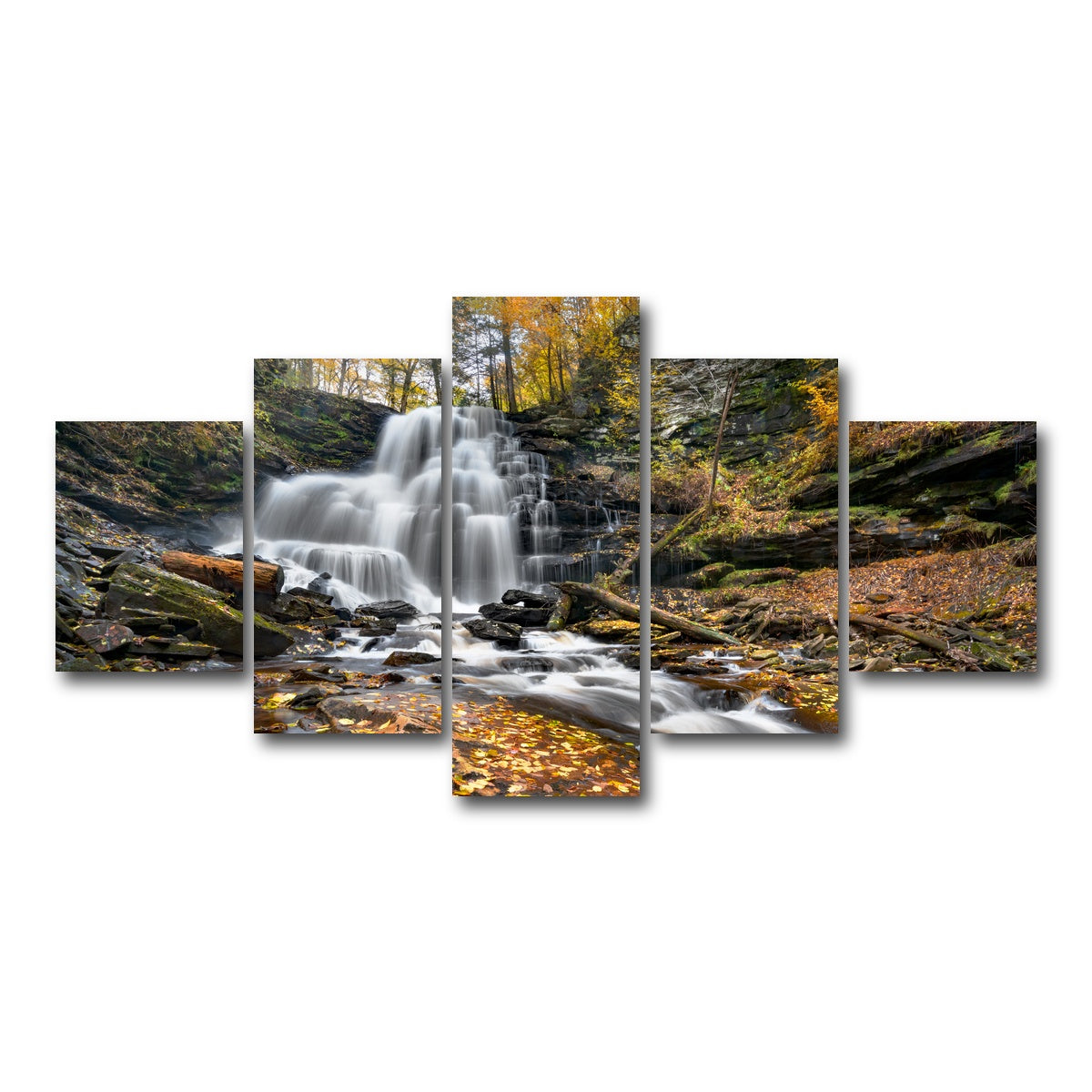 AUTO-MOCKUP WHITE | Glass Half Full | 5 Piece | Gallery Wrap Canvas | group=5_short