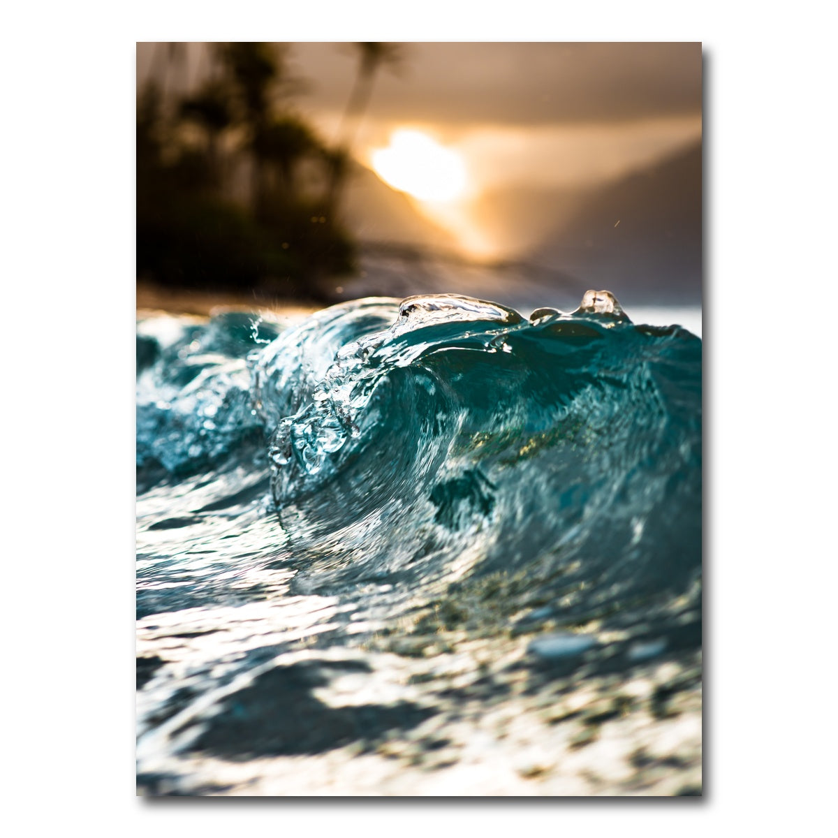 AUTO-MOCKUP WHITE | Glassy Wave | 1 Piece | Gallery Wrap Canvas | group=3x4
