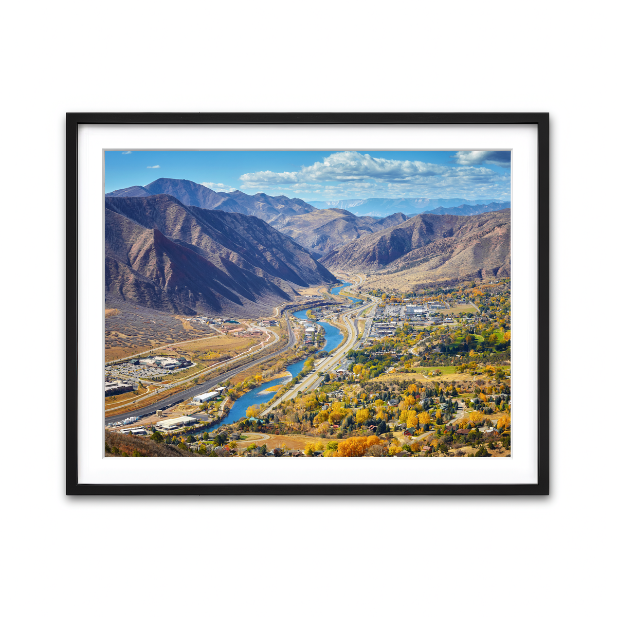 Framed Print 4x3 Black