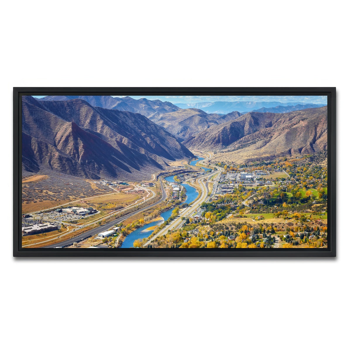AUTO-MOCKUP WHITE | Glenwood Springs | 1 Piece | Black Framed Canvas | group=2x1