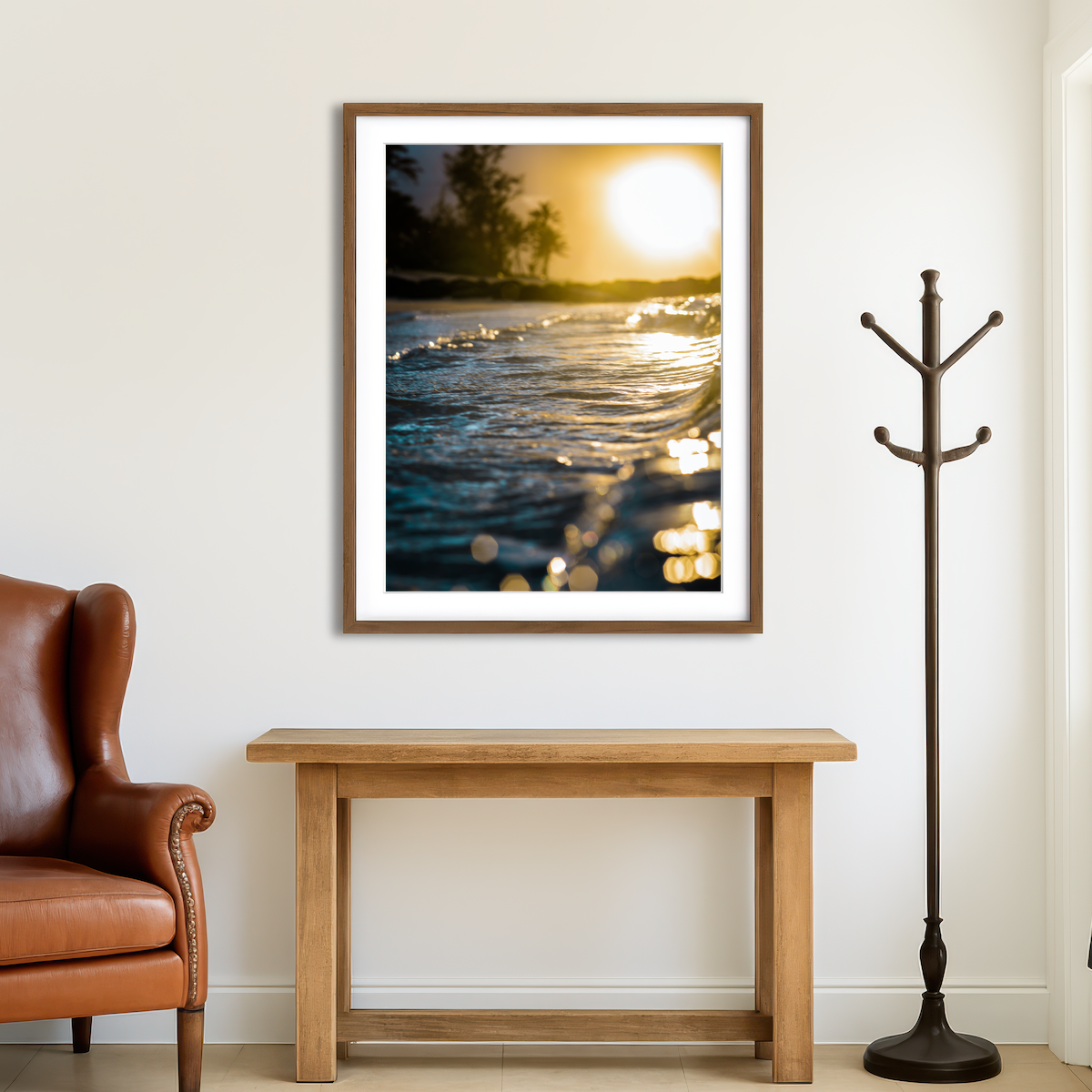 AUTO-MOCKUP ROOM | Glistening Waters Wall Art