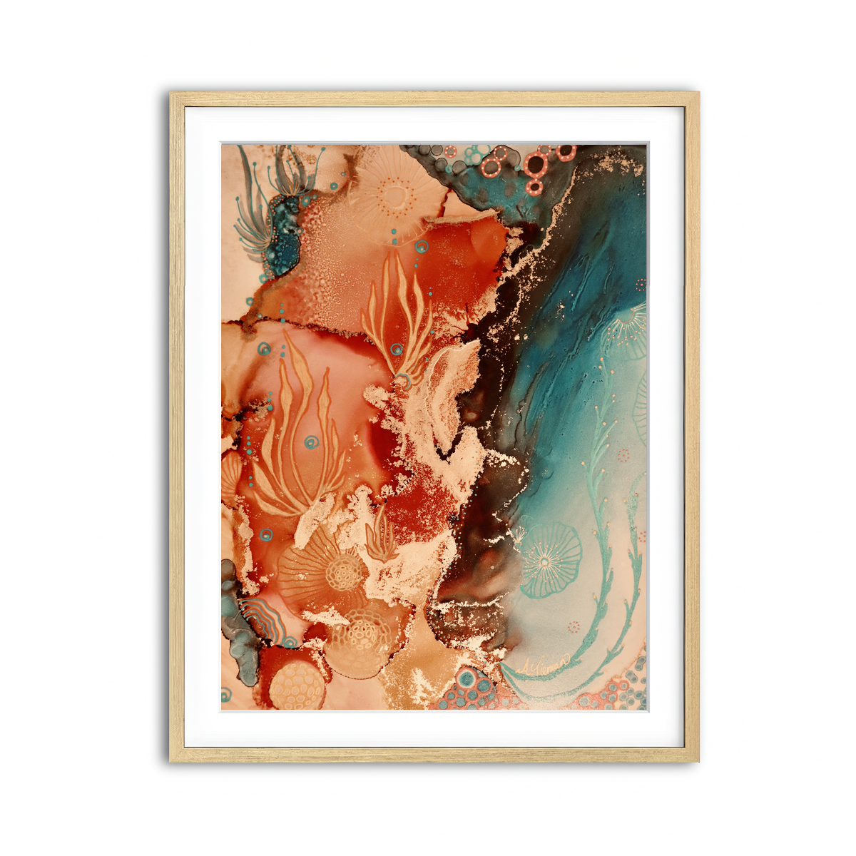 Framed Print 3x4 Natural