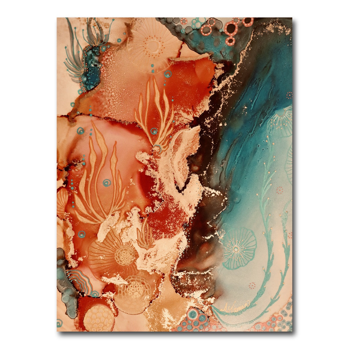 AUTO-MOCKUP WHITE | Glorious Reef | 1 Piece | Gallery Wrap Canvas | group=3x4