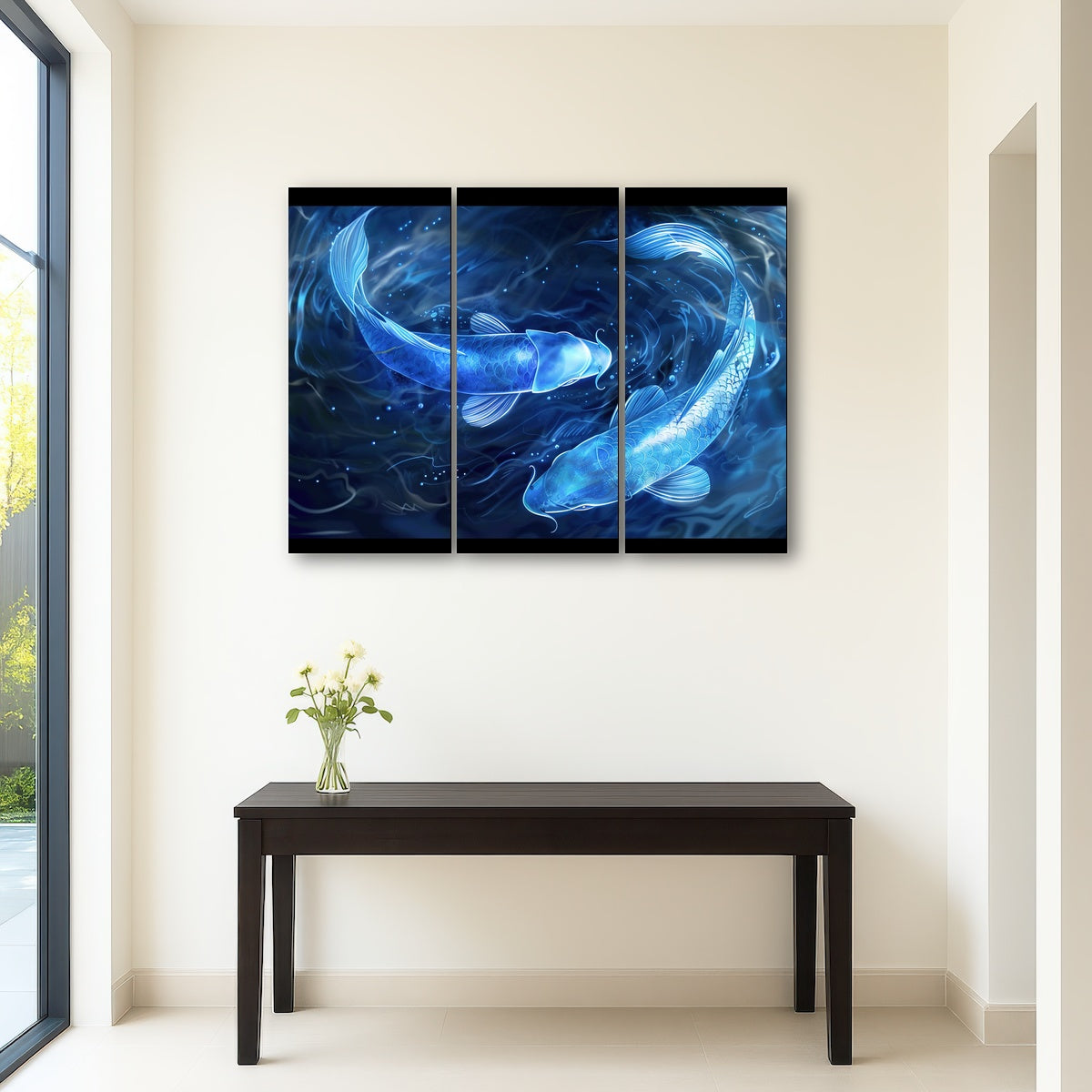 AUTO-MOCKUP ROOM | Glowing Koi Fish