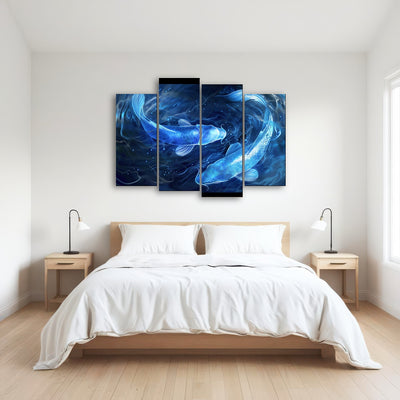 AUTO-MOCKUP ROOM | Glowing Koi Fish