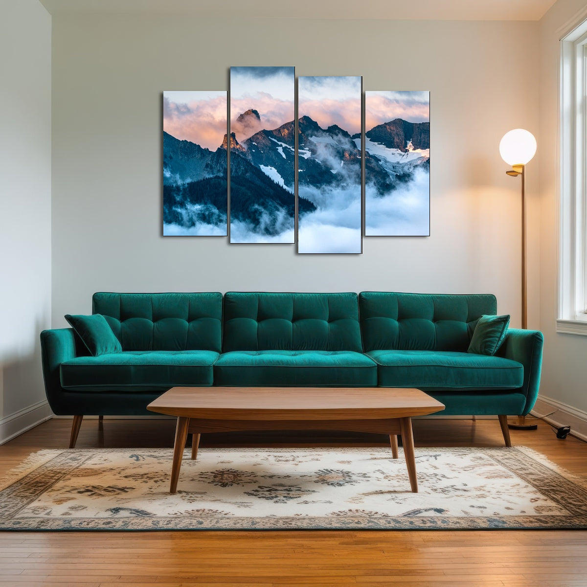 AUTO-MOCKUP ROOM | Glowing Peaks