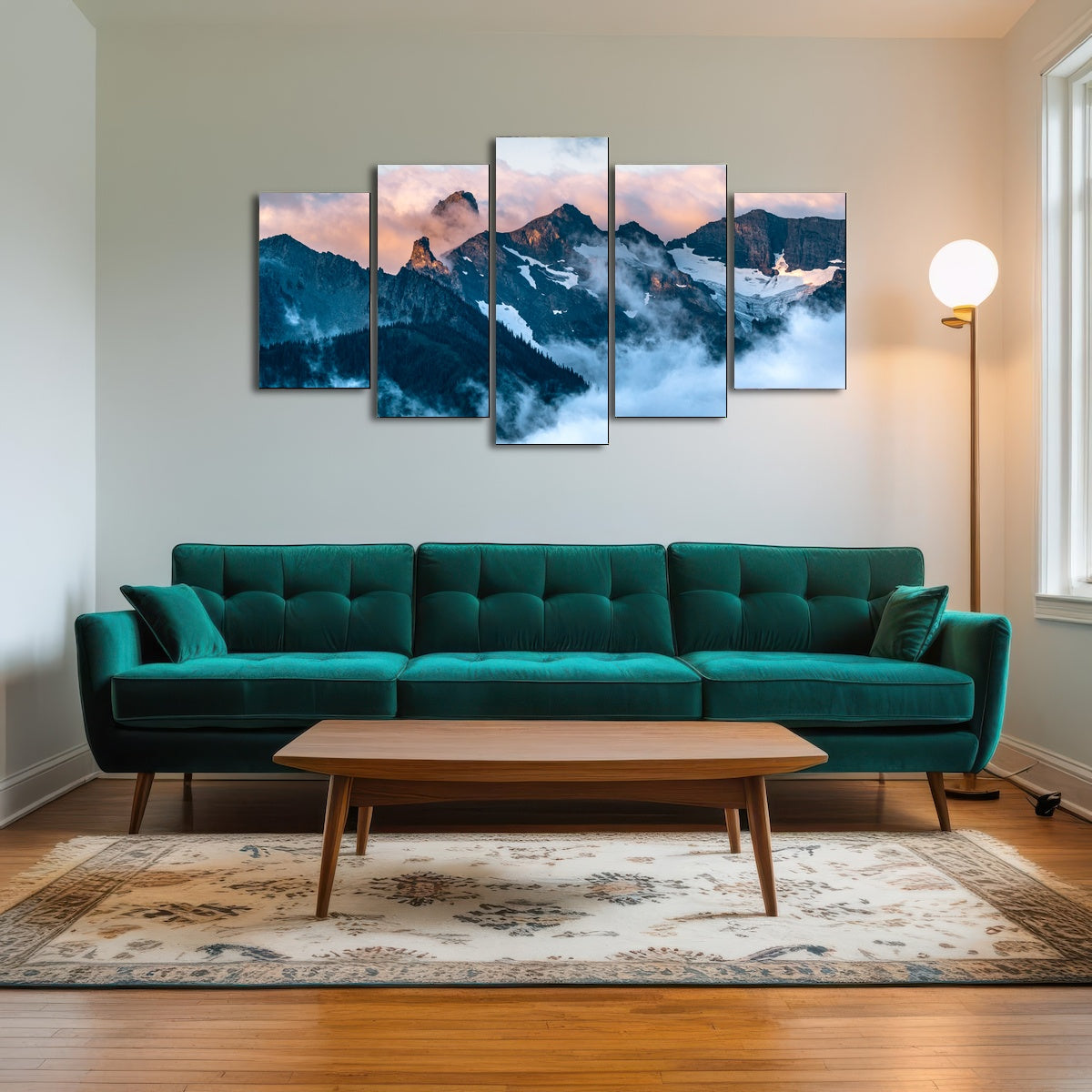 AUTO-MOCKUP ROOM | Glowing Peaks