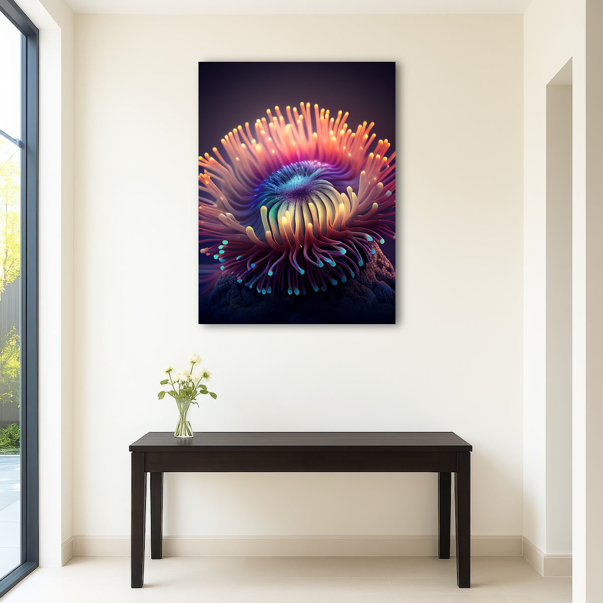 AUTO-MOCKUP ROOM | Glowing Sea Anemone