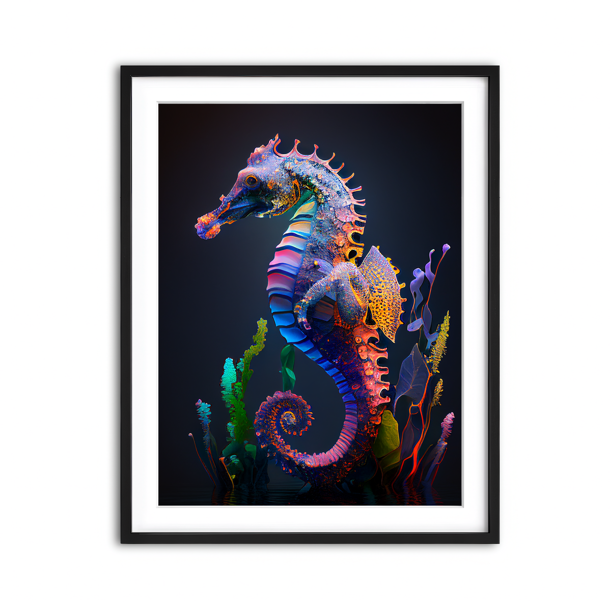 Framed Print 3x4 Black