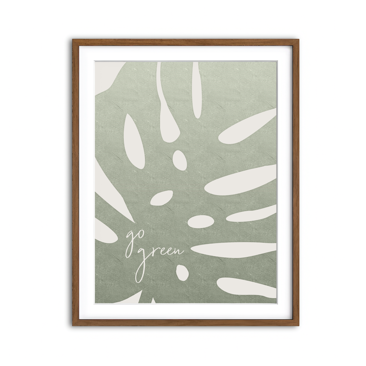 Framed Print 3x4 Walnut