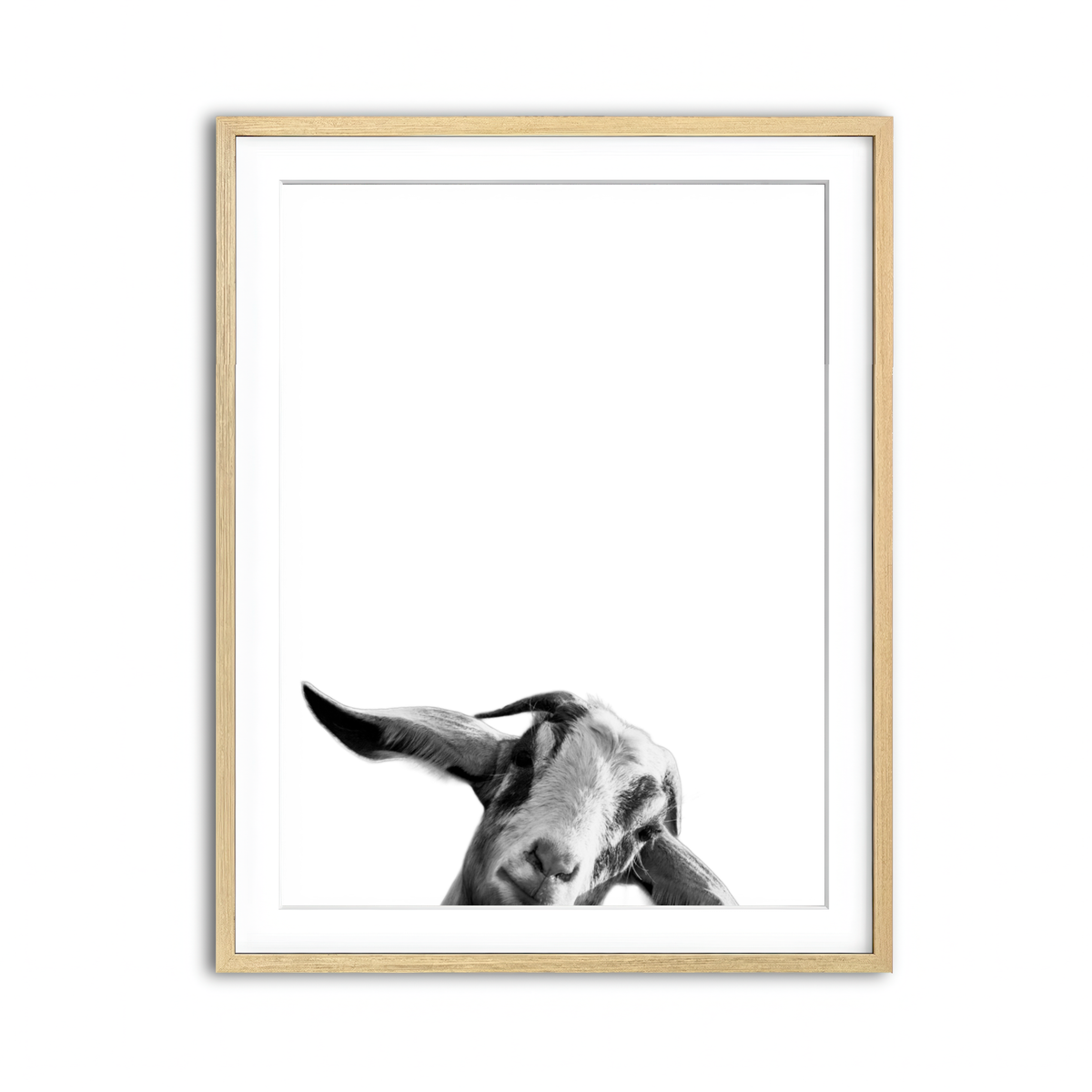 Framed Print 3x4 Natural