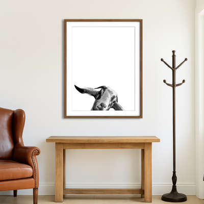 AUTO-MOCKUP ROOM | Goat Wall Art