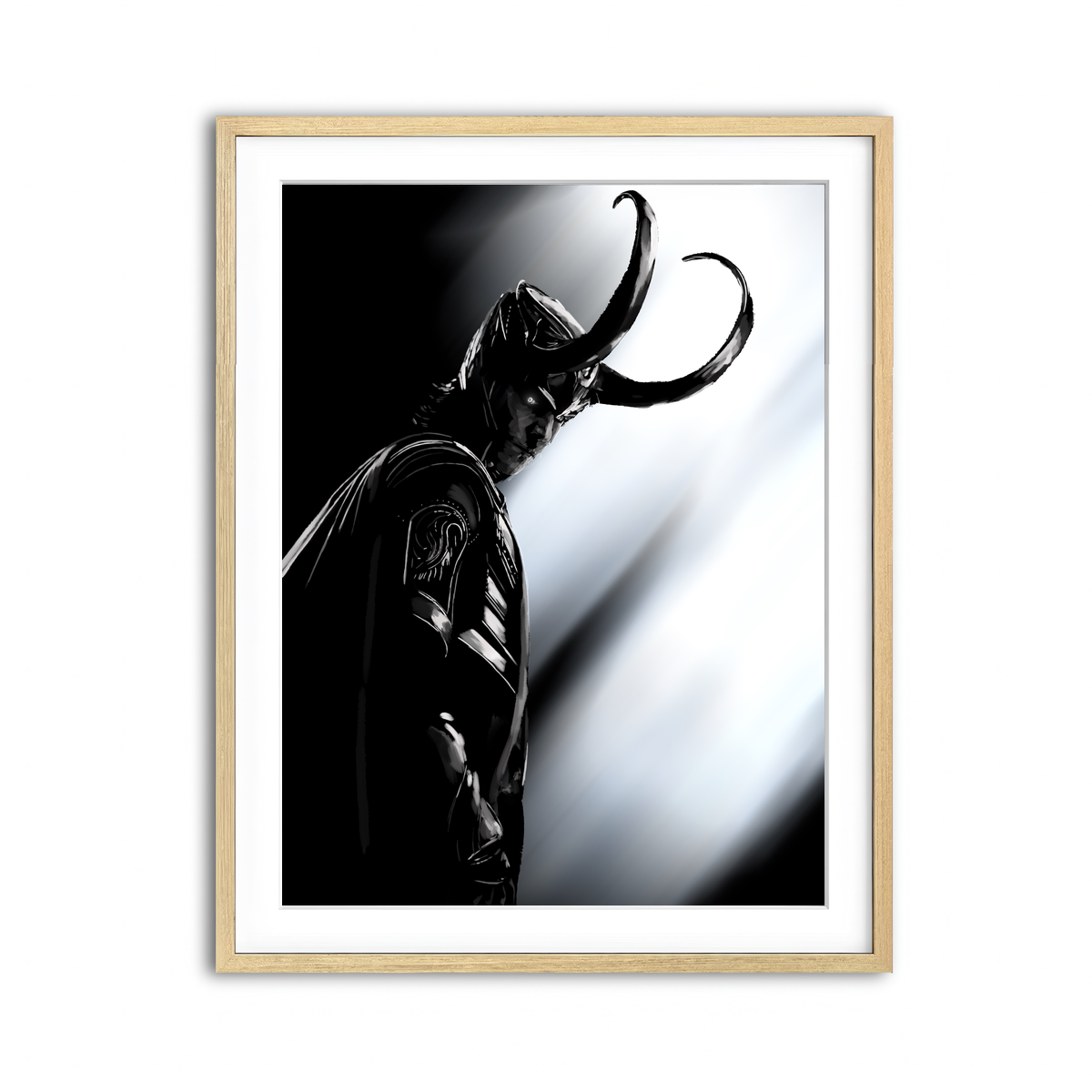 Framed Print 3x4 Natural