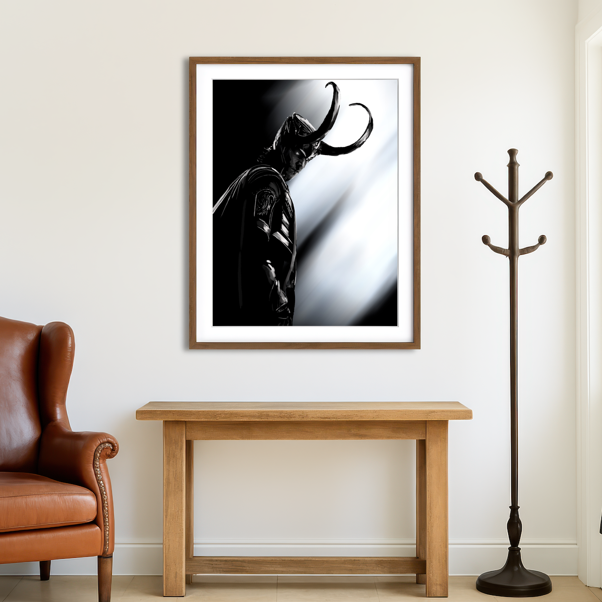 AUTO-MOCKUP ROOM | God Of Mischief Wall Art