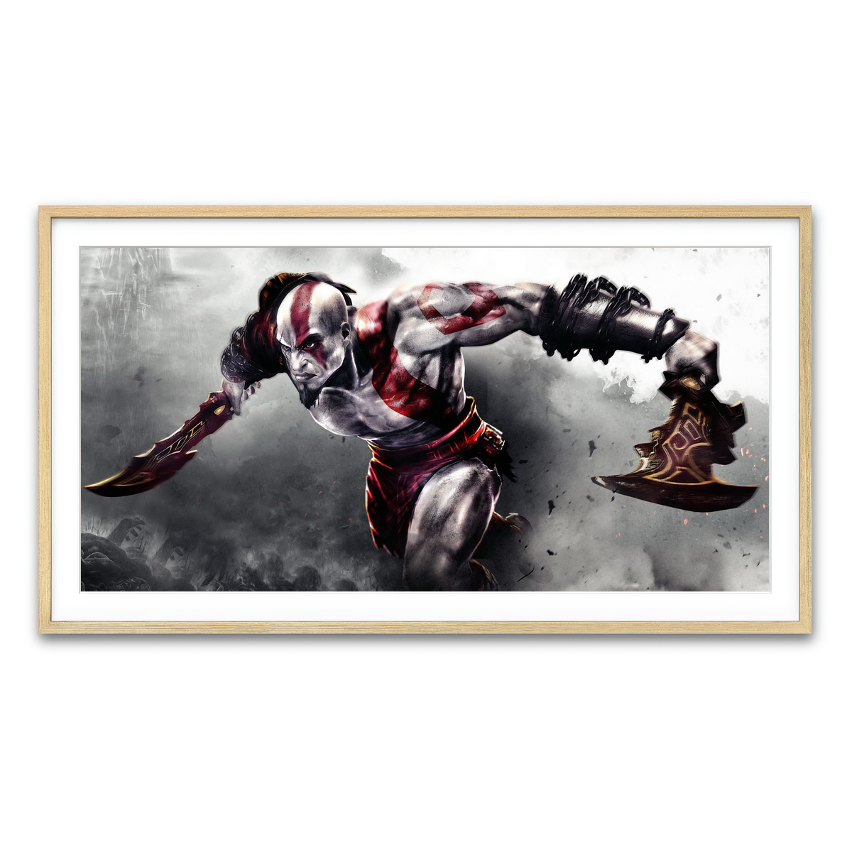 Framed Print 2x1 Natural