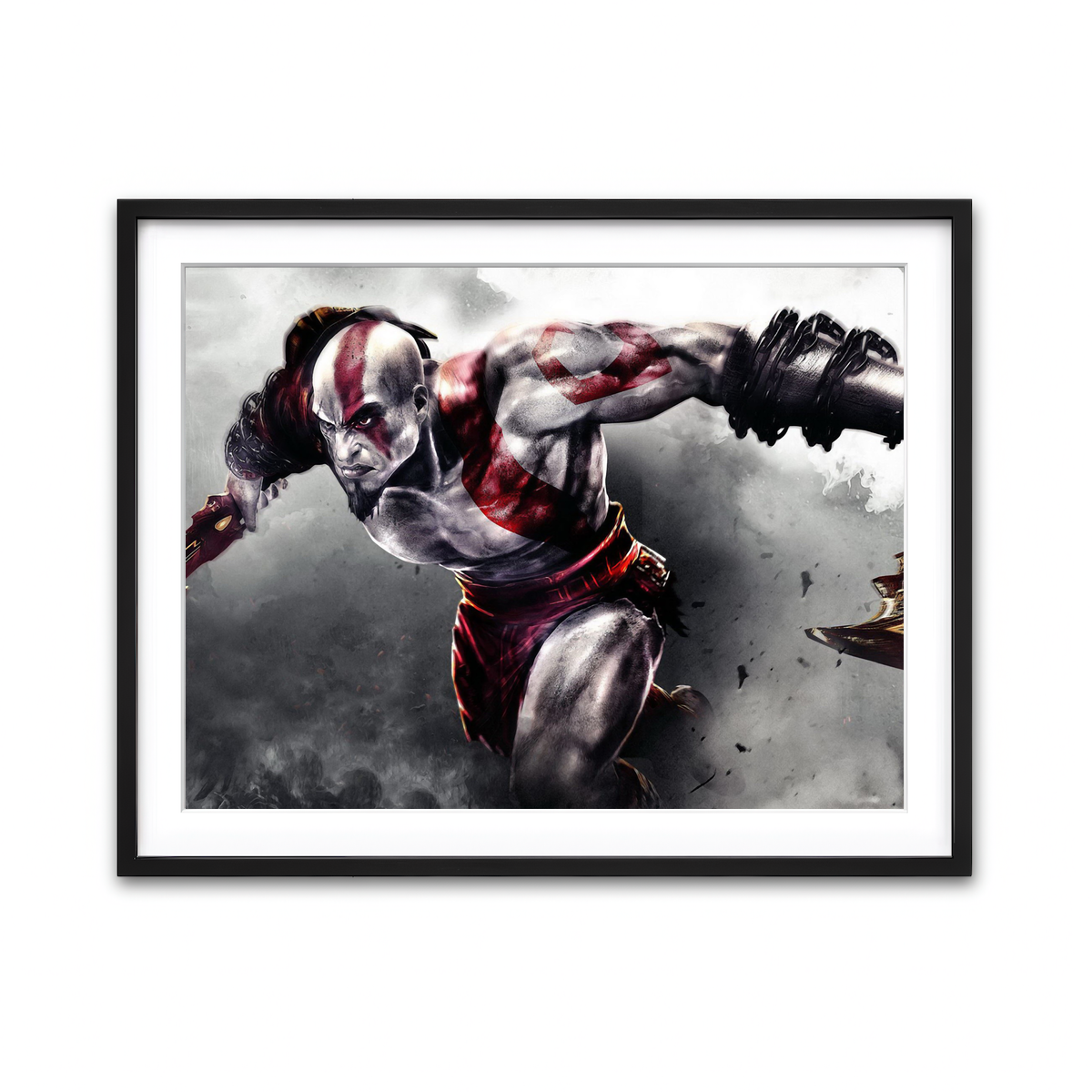 Framed Print 4x3 Black