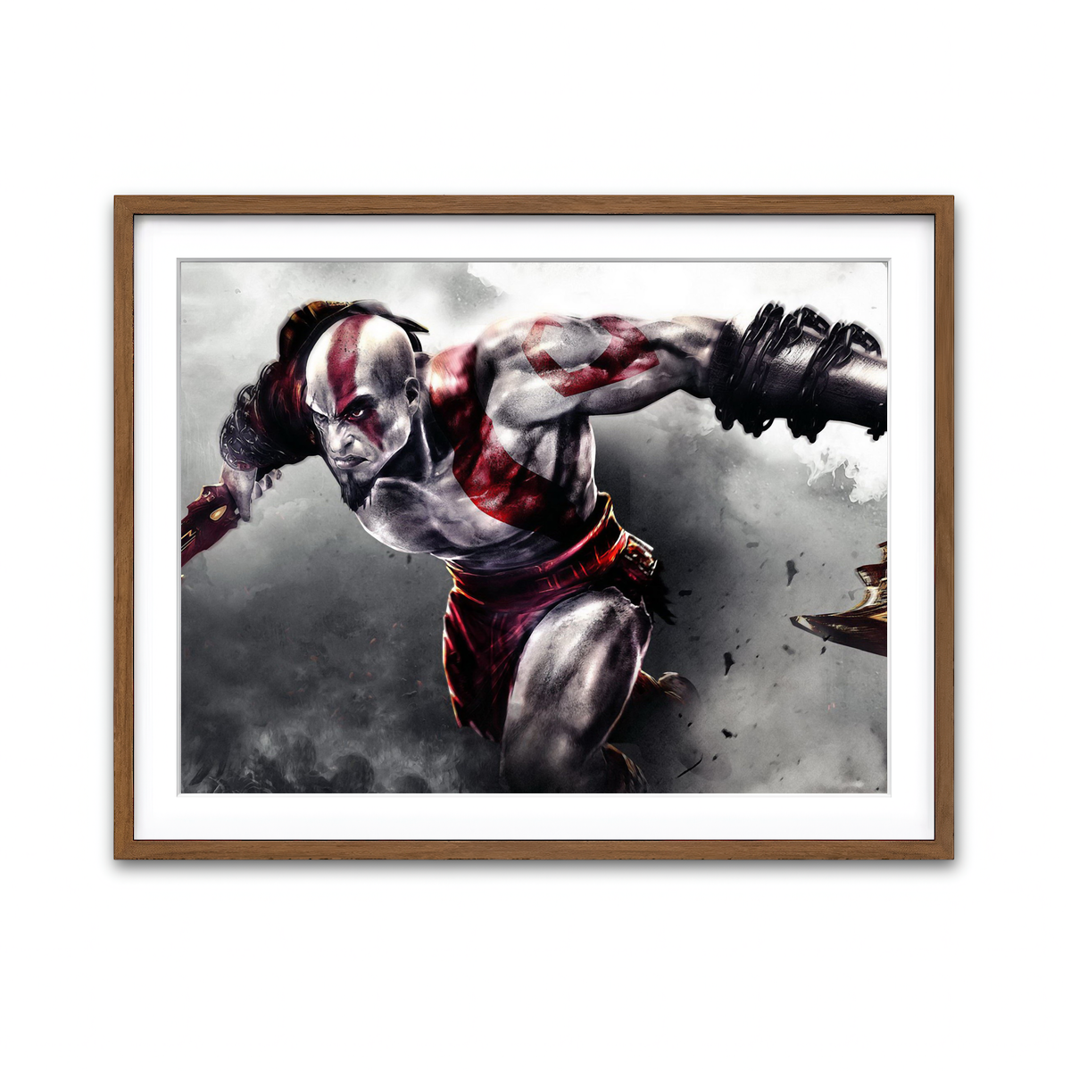 Framed Print 4x3 Walnut