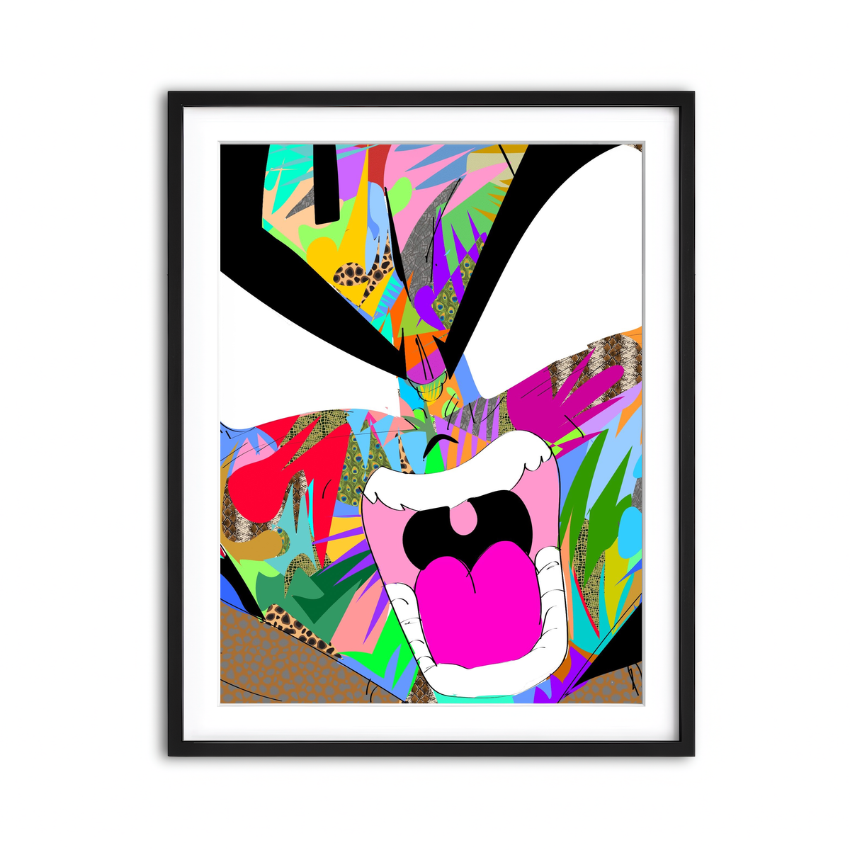 Framed Print 3x4 Black