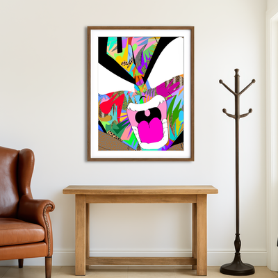 AUTO-MOCKUP ROOM | Gohan Wall Art