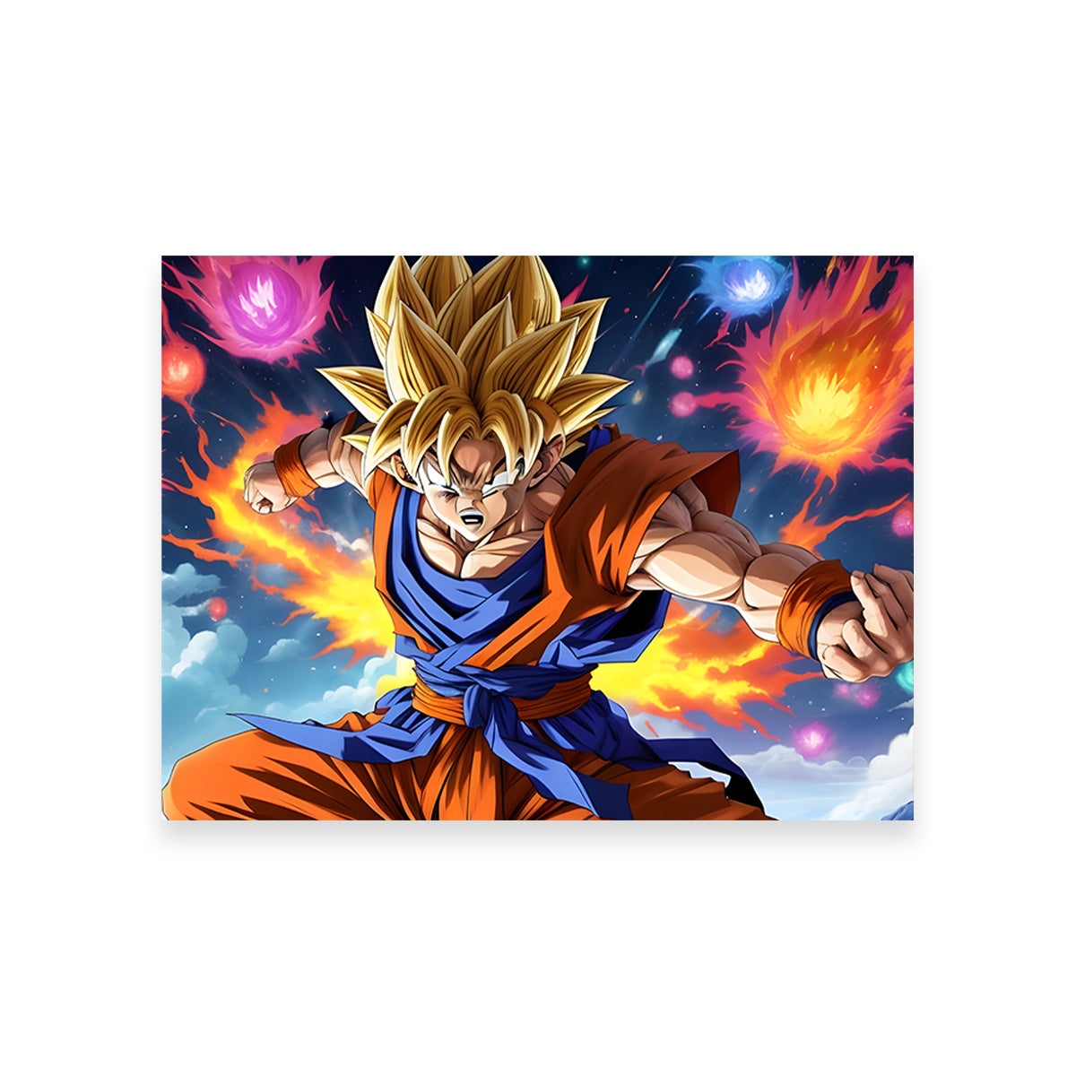 Goku Speed Wall Art
