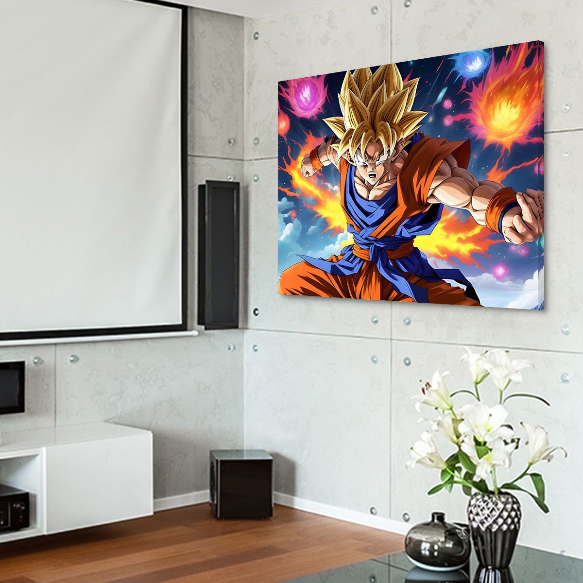 Goku Speed Wall Art