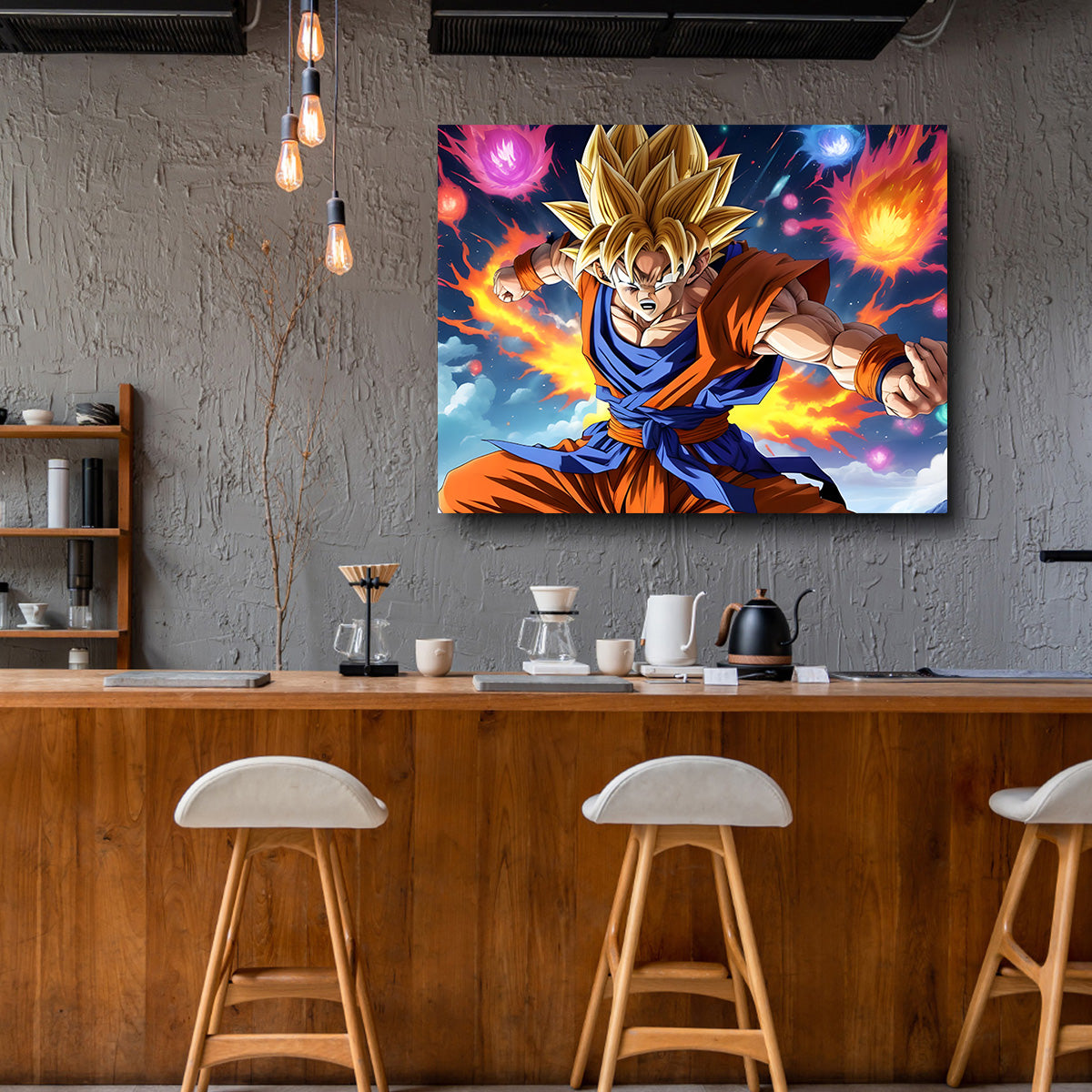 Goku Speed Wall Art