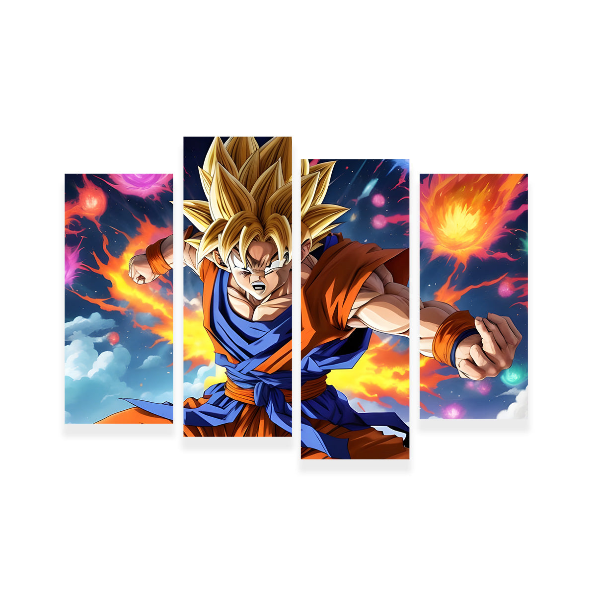 Goku Speed Wall Art