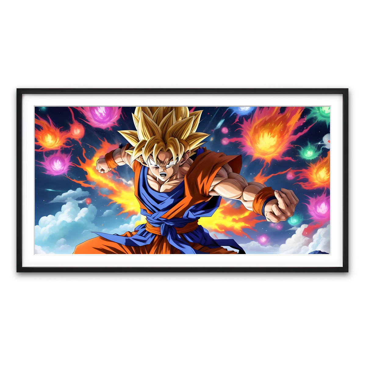 Framed Print 2x1 Black