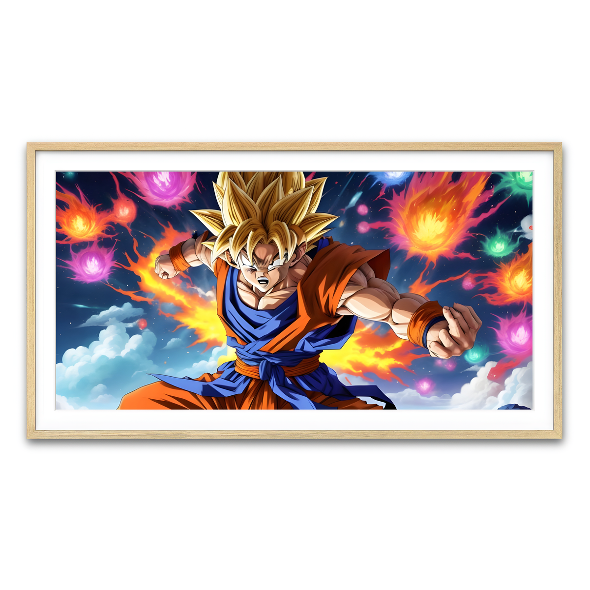 Framed Print 2x1 Natural