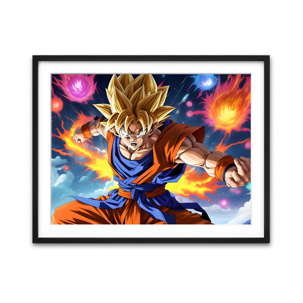 Framed Print 4x3 Black