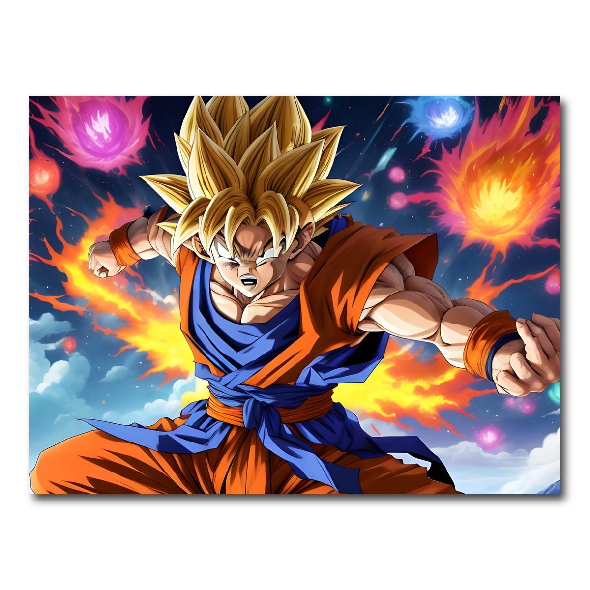 AUTO-MOCKUP WHITE | Goku Speed | 1 Piece | Gallery Wrap Canvas | group=4x3