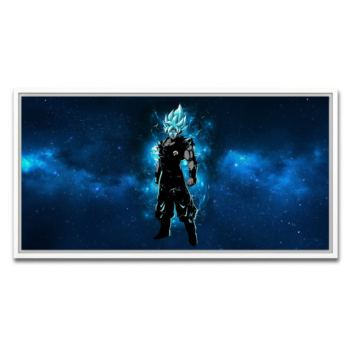 AUTO-MOCKUP WHITE | Goku | 1 Piece | White Framed Canvas | group=2x1
