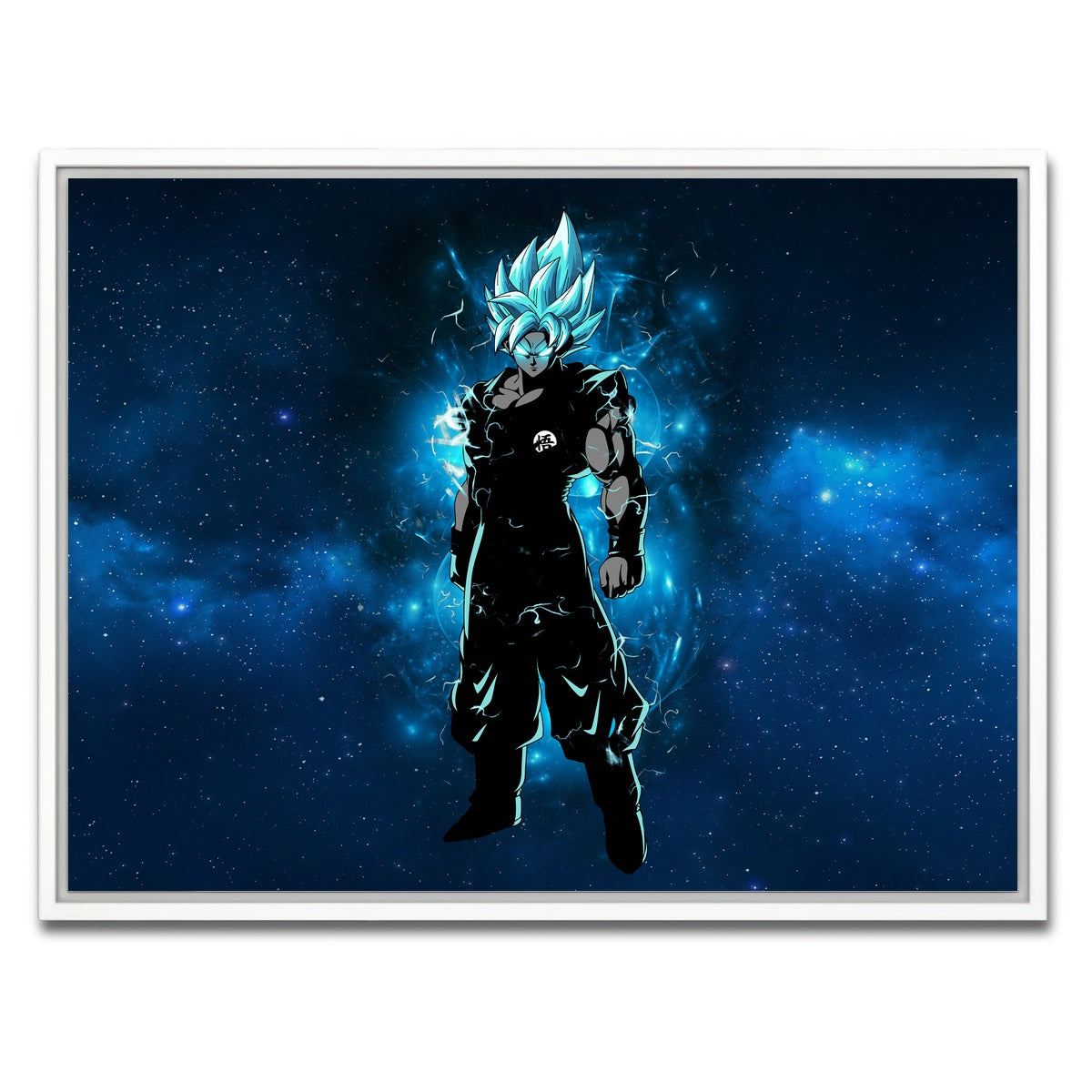AUTO-MOCKUP WHITE | Goku | 1 Piece | White Framed Canvas | group=4x3