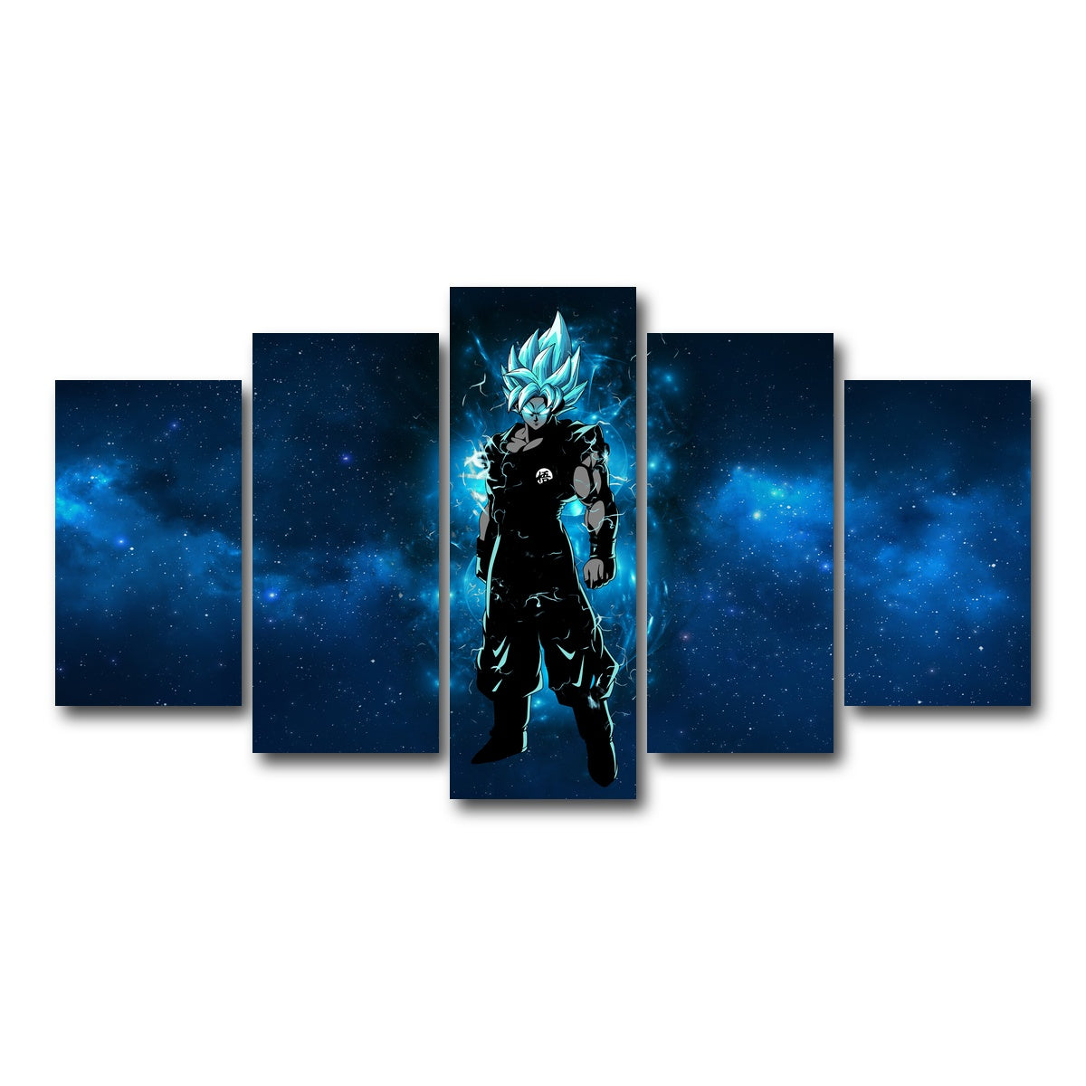 AUTO-MOCKUP WHITE | Goku | 5 Piece | Gallery Wrap Canvas | group=5_normal