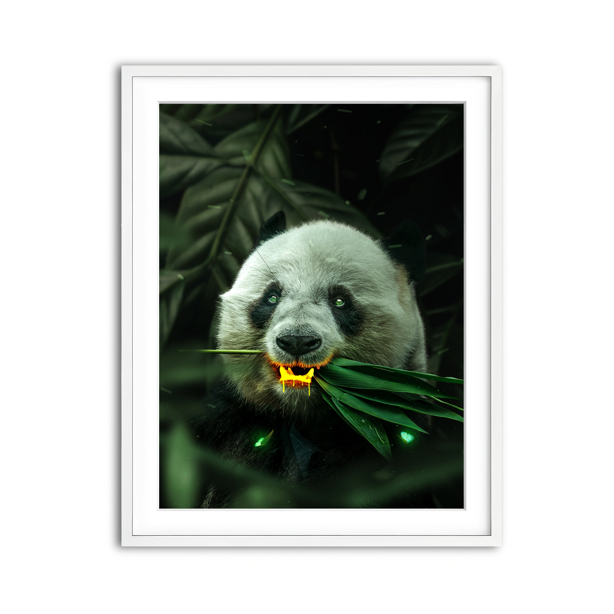 Framed Print 3x4 White