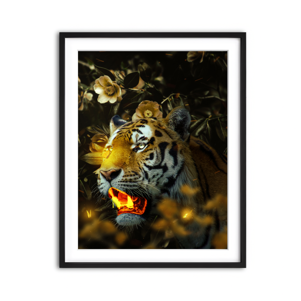 Framed Print 3x4 Black