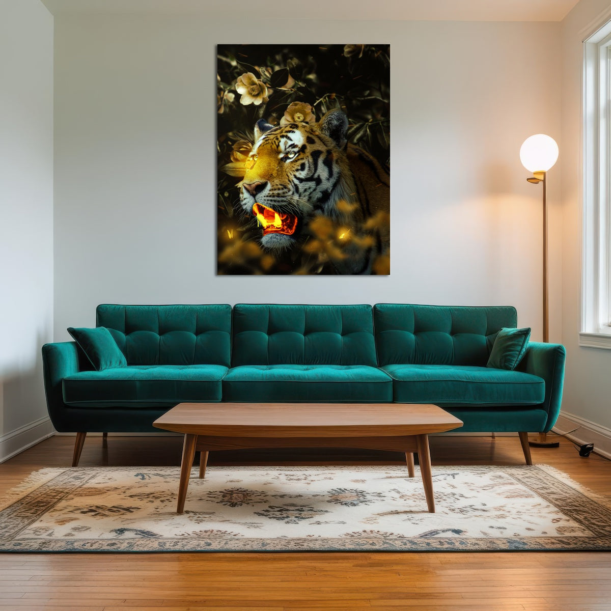 AUTO-MOCKUP ROOM | Gold Tiger