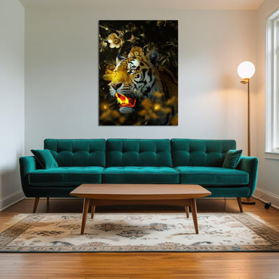 AUTO-MOCKUP ROOM | Gold Tiger