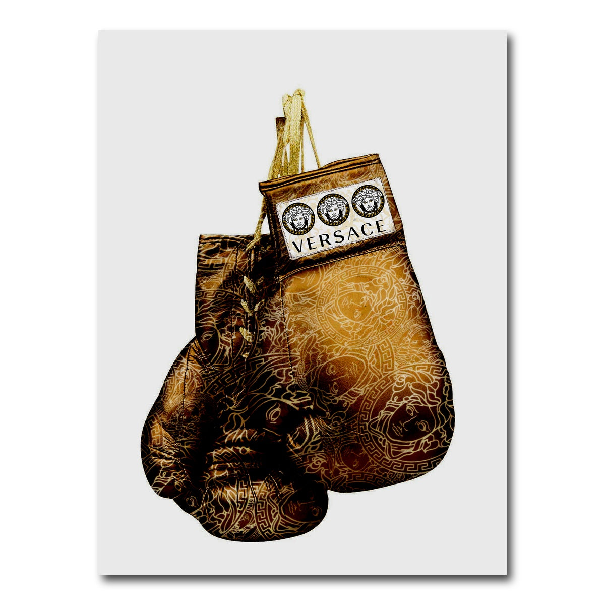 AUTO-MOCKUP WHITE | Gold Versace Gloves | 1 Piece | Gallery Wrap Canvas | group=3x4