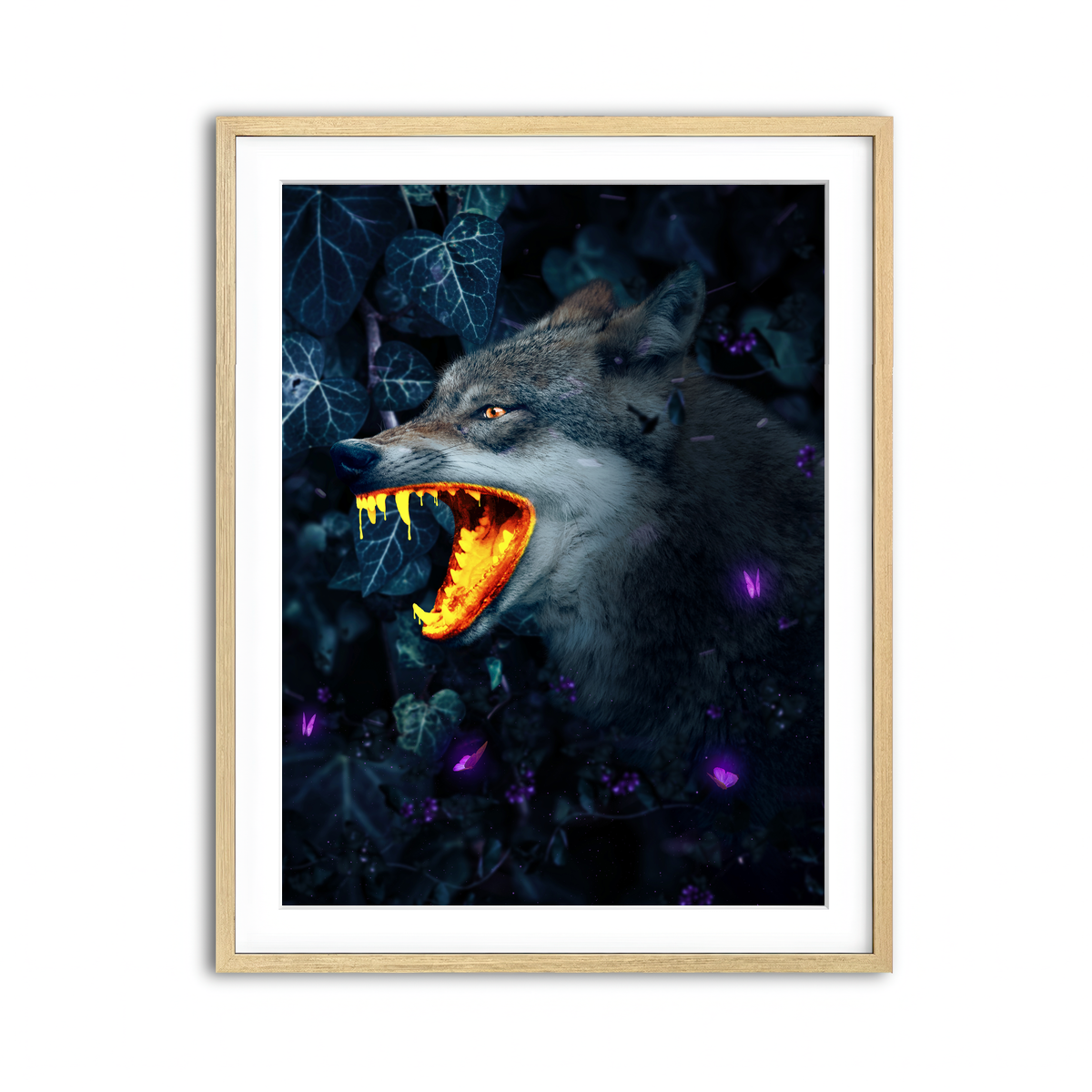 Framed Print 3x4 Natural