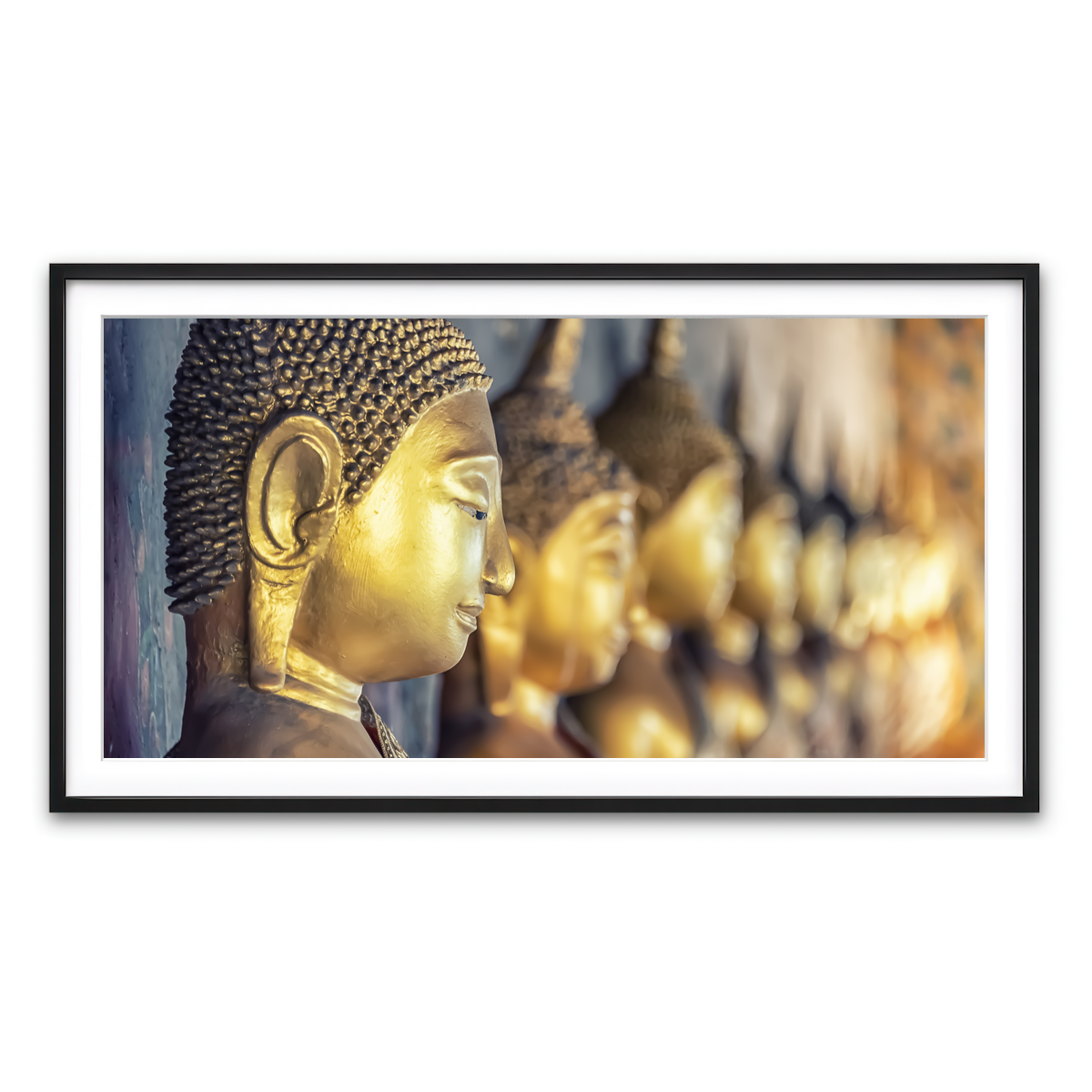 Framed Print 2x1 Black