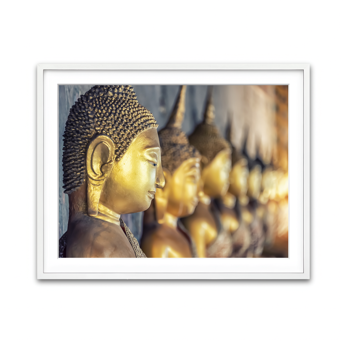 Framed Print 4x3 White