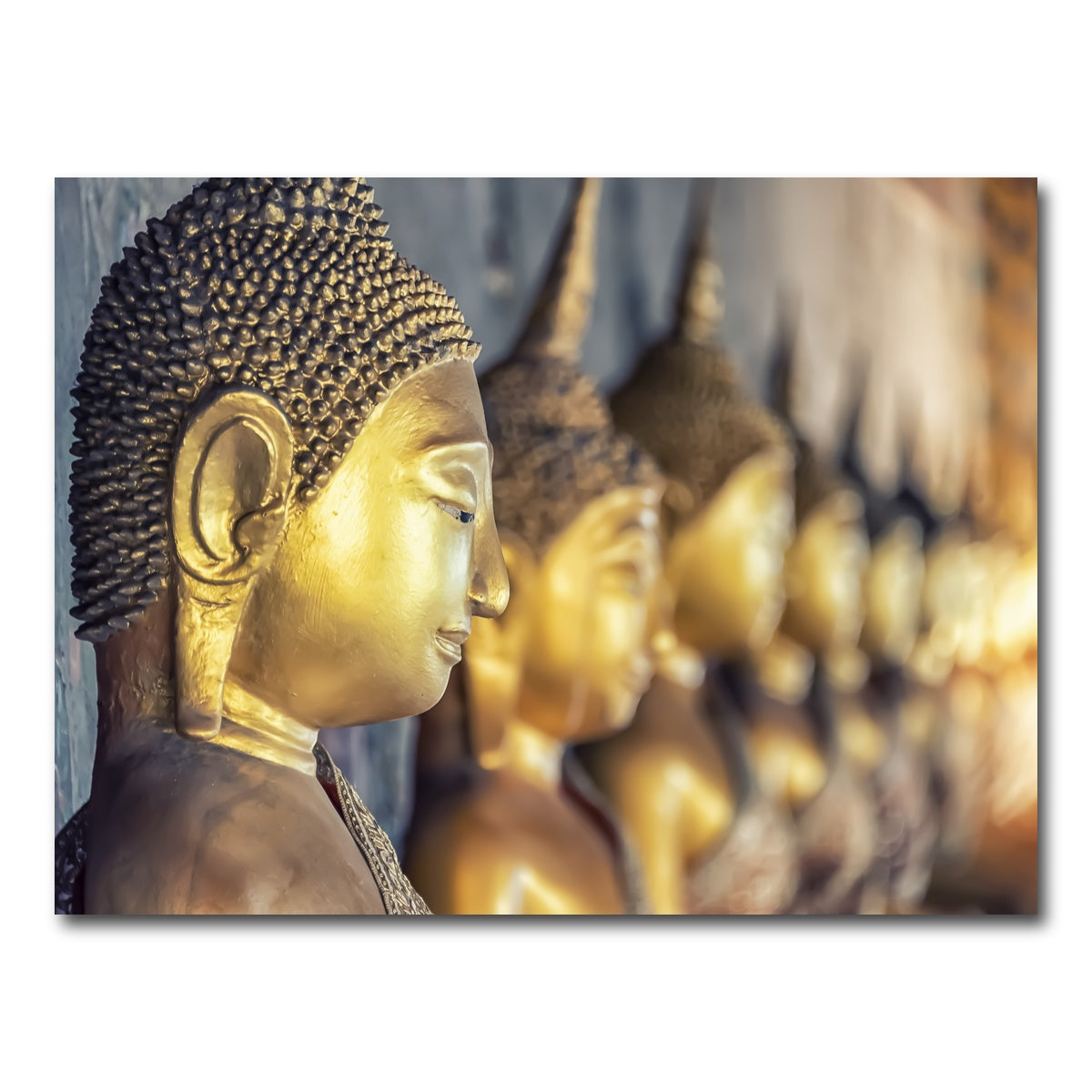 AUTO-MOCKUP WHITE | Golden Buddha | 1 Piece | Gallery Wrap Canvas | group=4x3