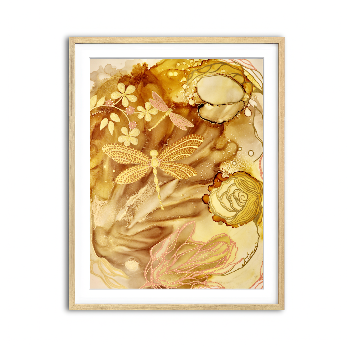 Framed Print 3x4 Natural