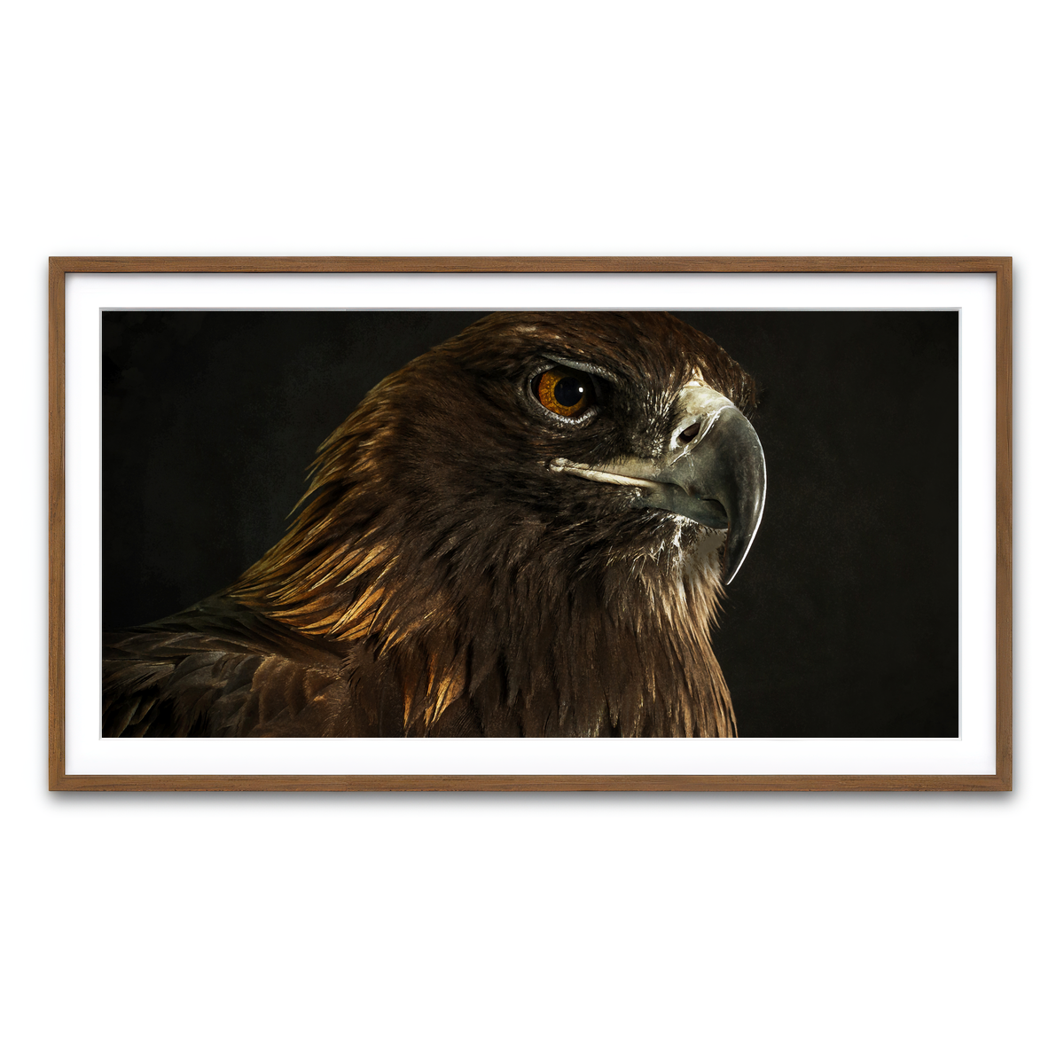 Framed Print 2x1 Walnut