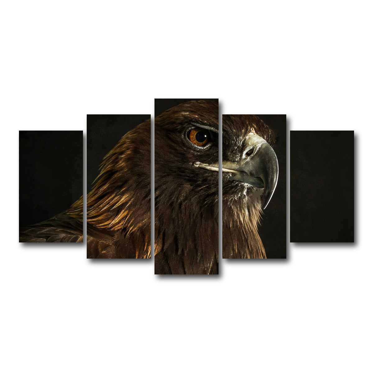 AUTO-MOCKUP WHITE | Golden Eagle | 5 Piece | Gallery Wrap Canvas | group=5_normal