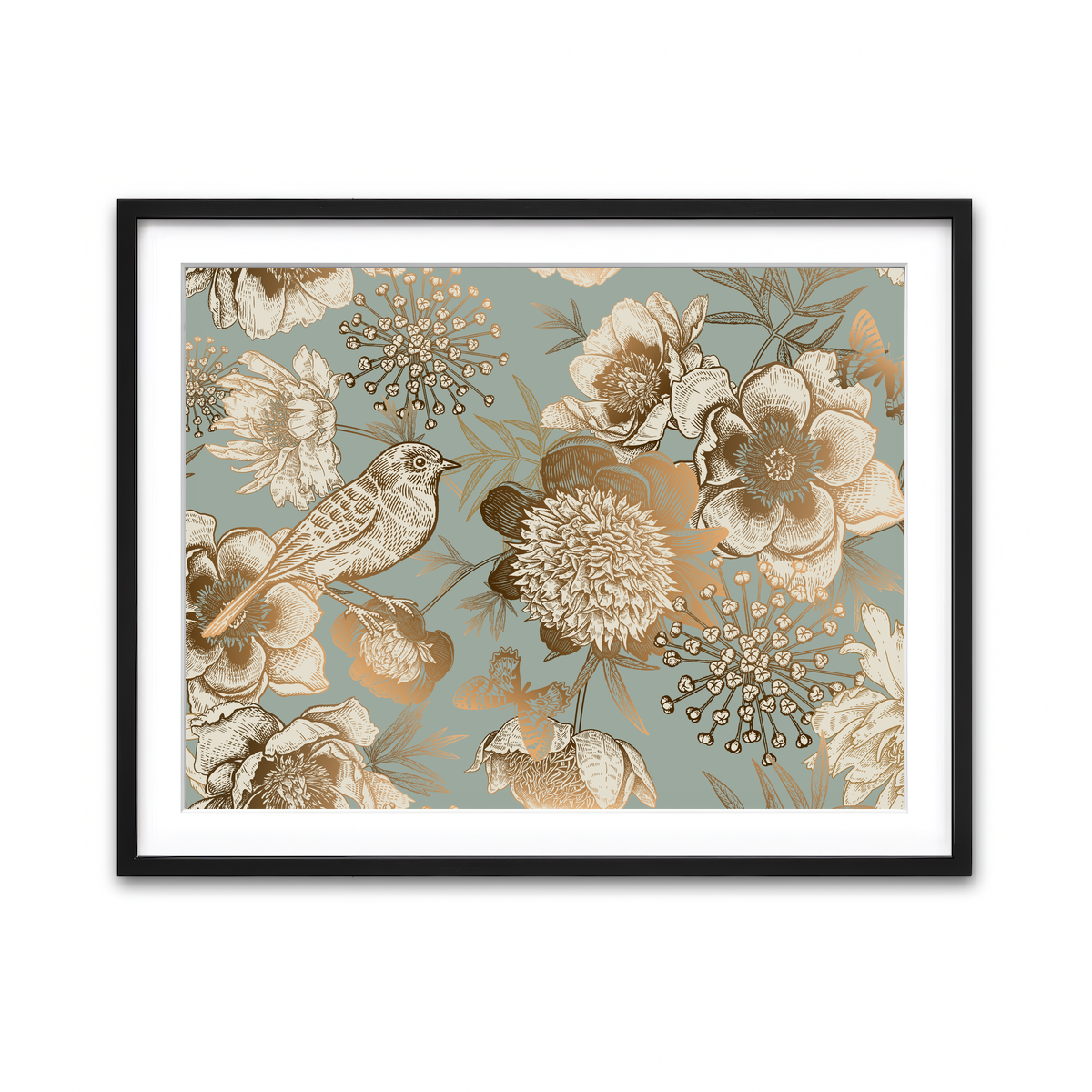 Framed Print 4x3 Black