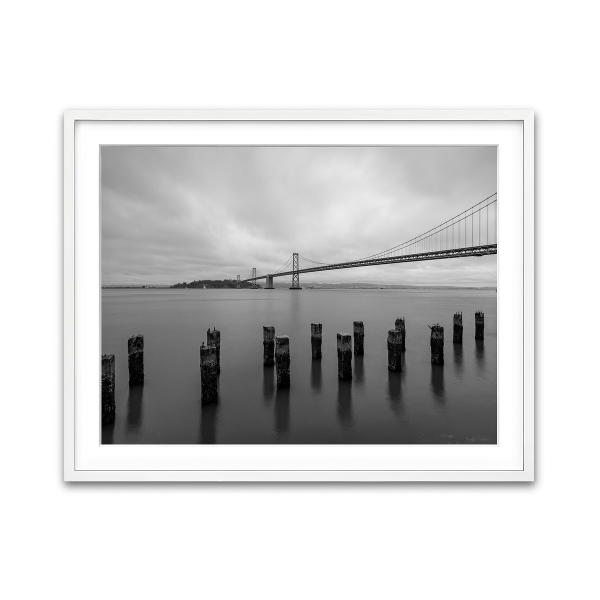 Framed Print 4x3 White