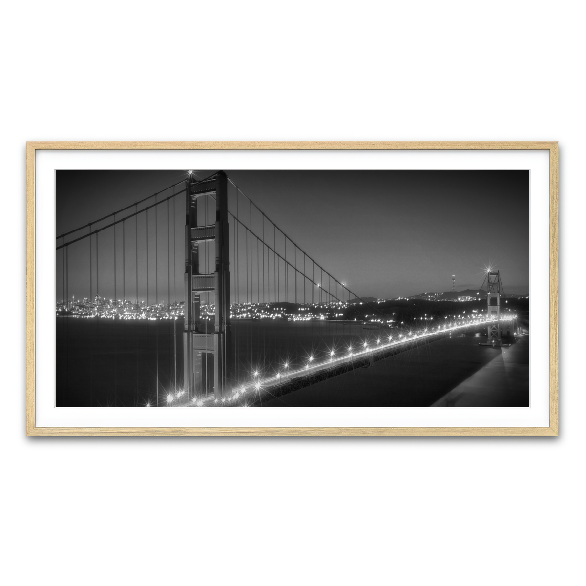 Framed Print 2x1 Natural