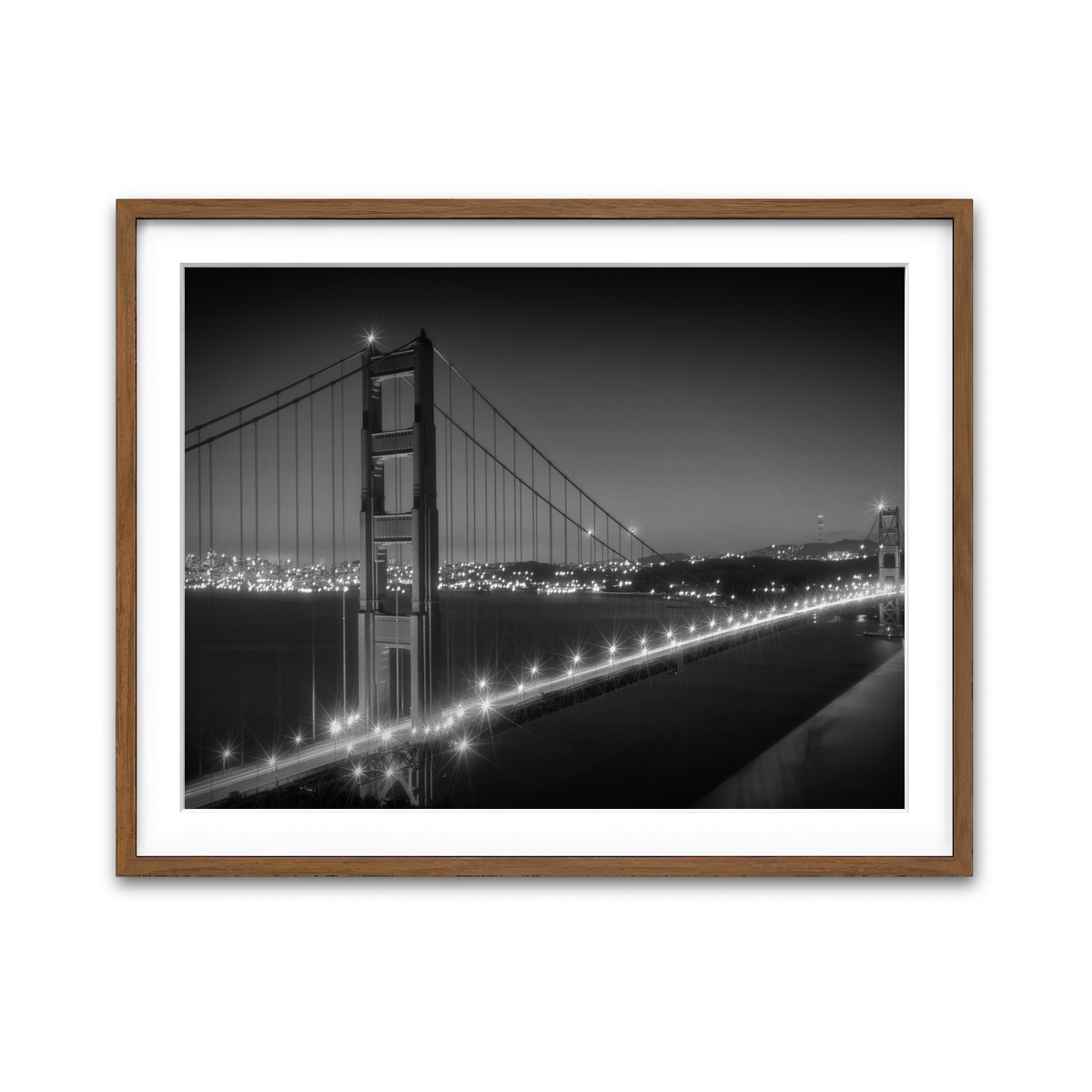 Framed Print 4x3 Walnut